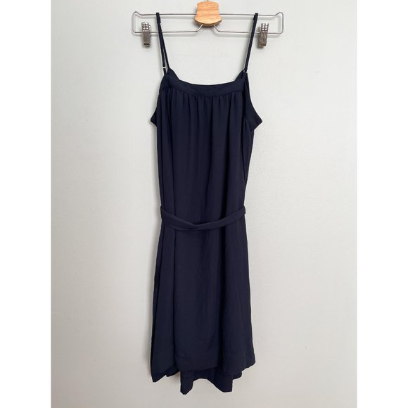 Banana Republic navy chiffon sleeveless cocktail dress - Picture 2 of 8